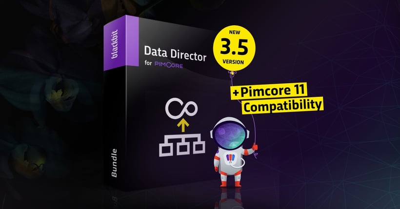 Voll kompatibel mit Pimcore 11: Version 3.5.0 des Pimcore Data Directors von Blackbit