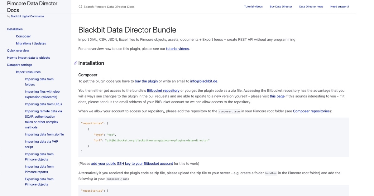 Blackbit Data Director Bundle