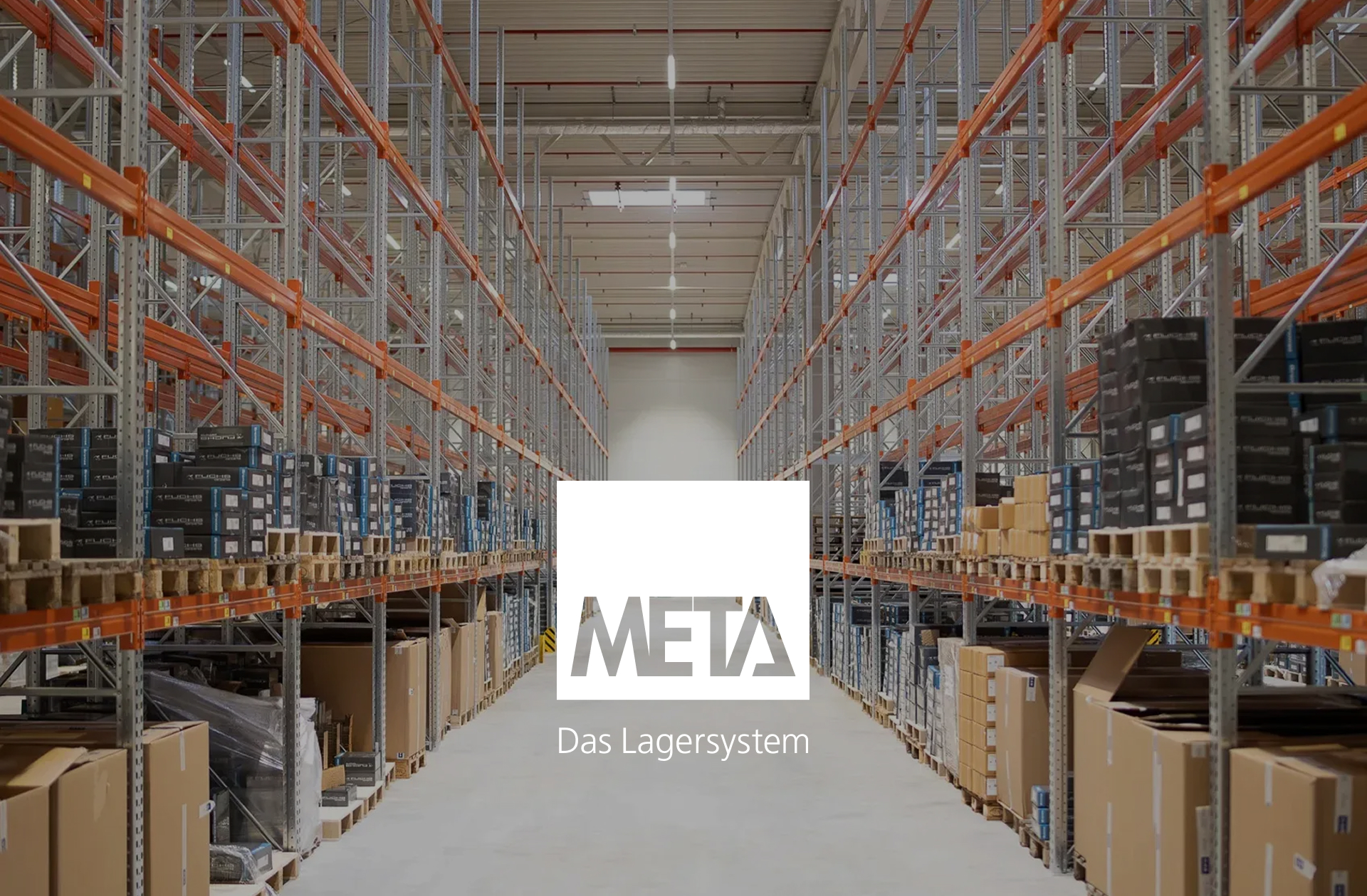 META-Regale als Lagersystem