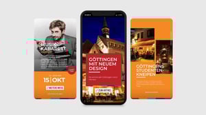 Mobile Ansicht von Göttingen Tourismus auf Social Media