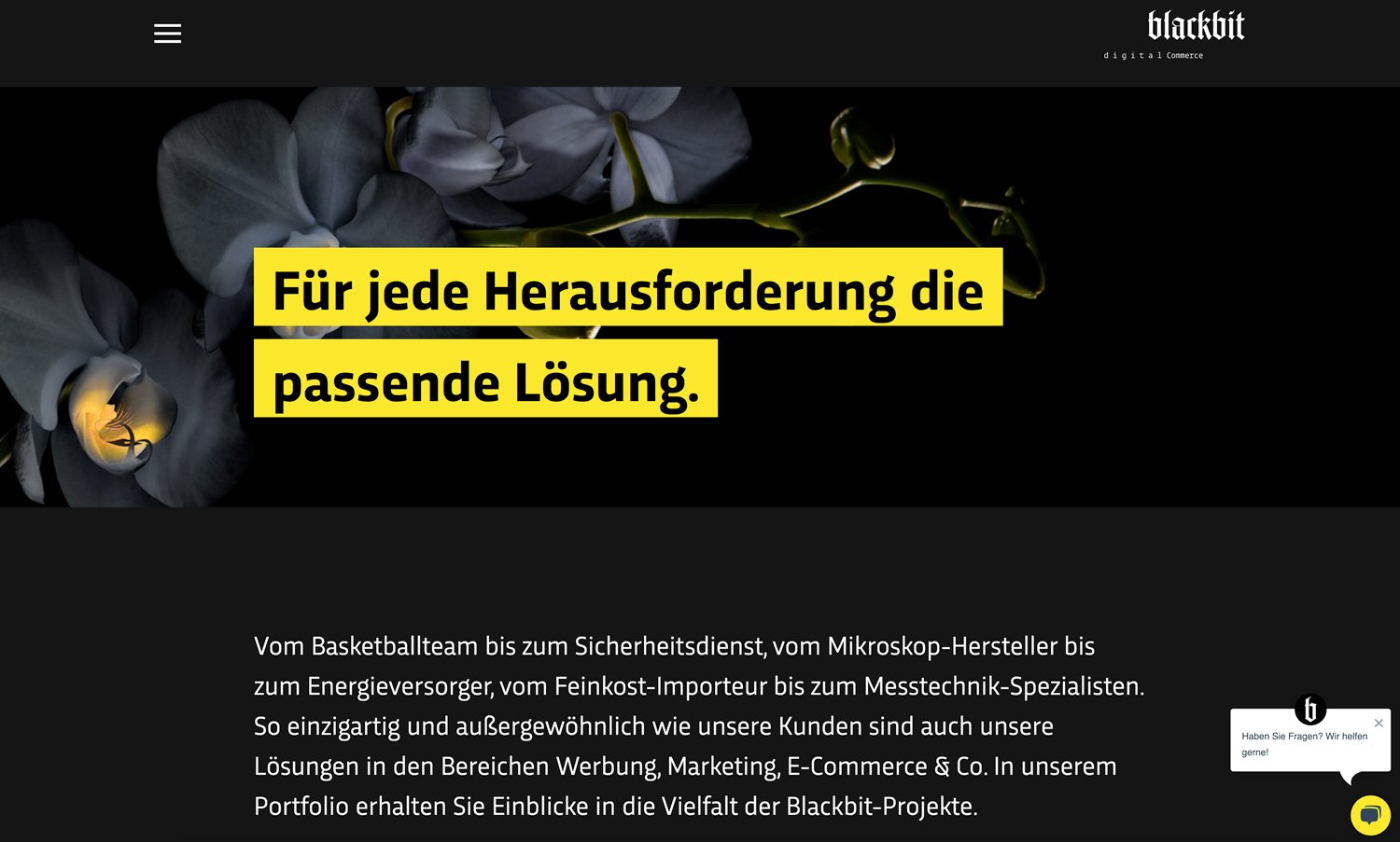 Der Blackbit Relaunch: Ansprechendes responsive Design