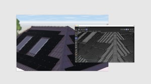 Rendering Vorschau Dach