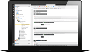 Pimcore Benutzerinterface