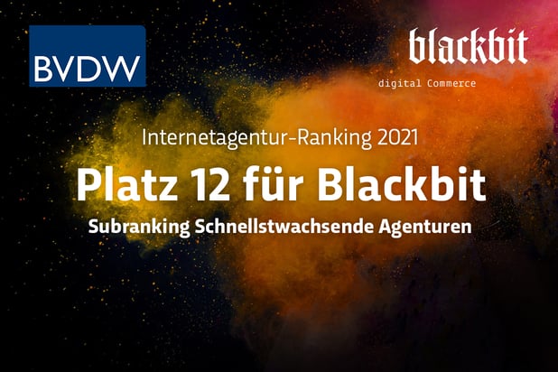 Blackbit belegt Platz 12 im BVDW-Ranking der schnellstwachsenden Agenturen