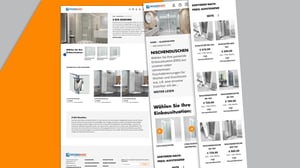 Beispielseite Online-Shop Duschenmarkt
