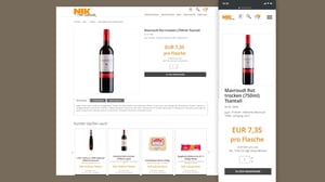 Product detail page of the online store NIK the Greek