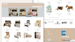 Category page online store Pirum Holzspielzeug