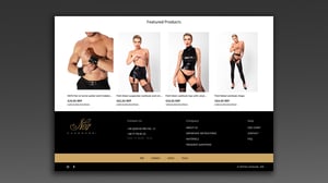 Product page online store Noir Handmade