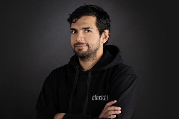 Back end developer Efrain left Ukraine to work at Blackbits headquarter in Göttingen, Germany.
