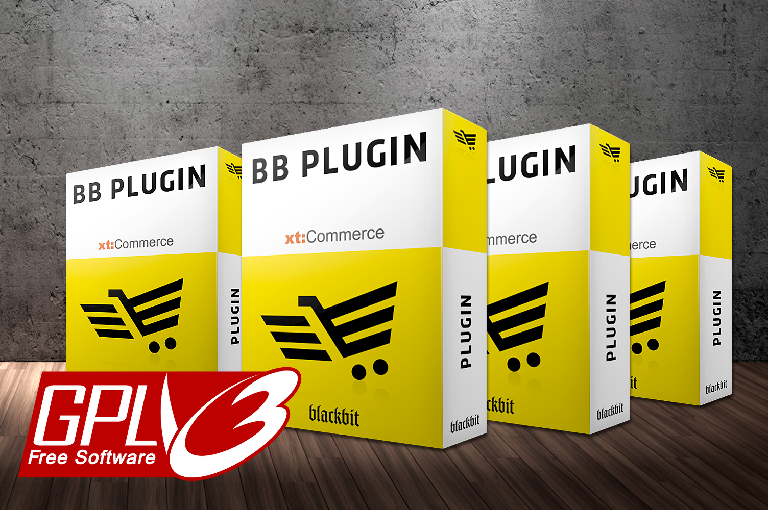 xt:Commerce Plugins mit GPLv3 Lizenz von Blackbit