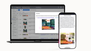 Auswertung RAL-Google-Anzeige auf PC-Screen und Smartphone