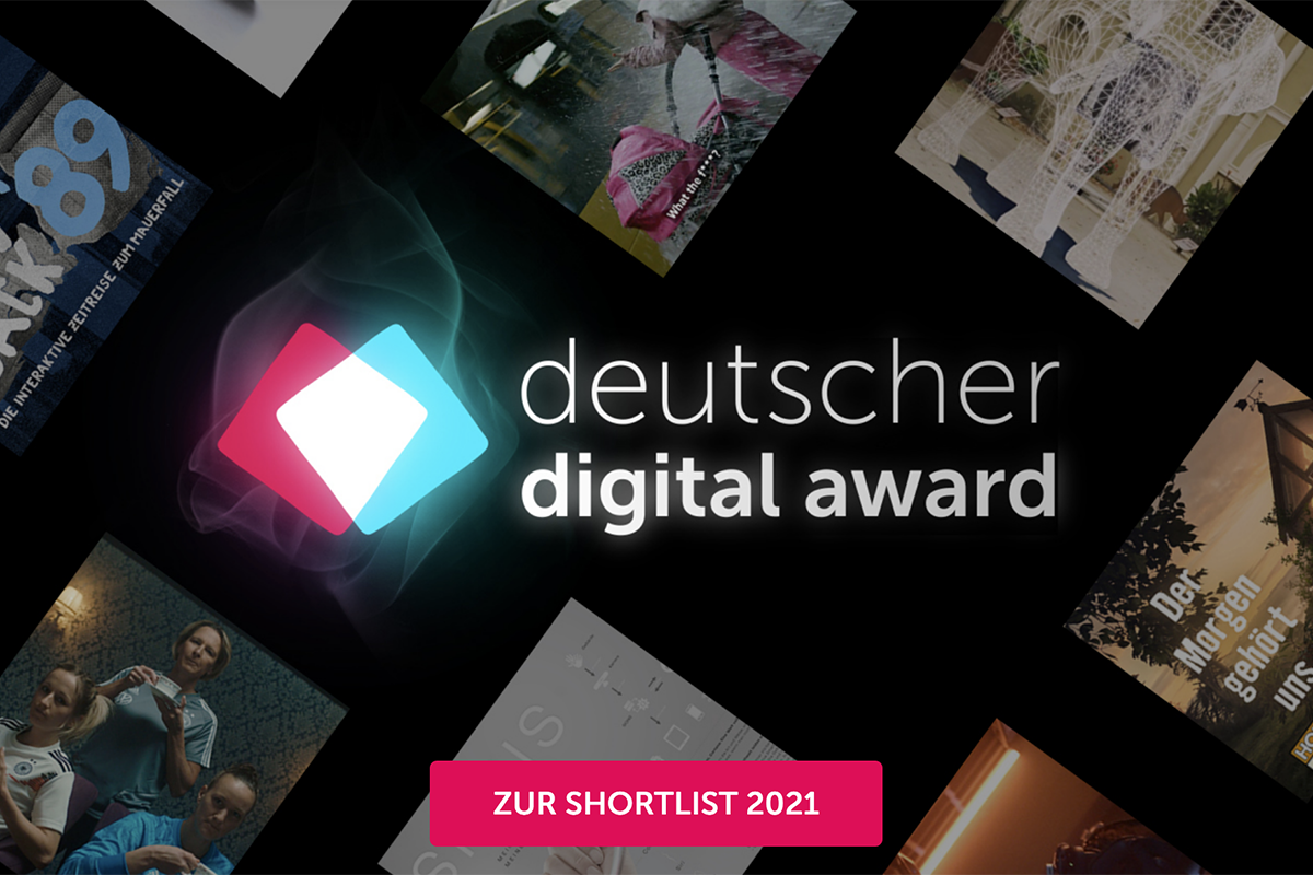 Deutscher Digital Award 2021 - Blackbit ist nominiert! 