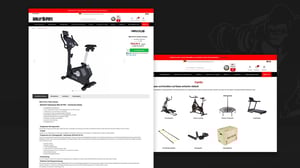 Product detail page online shop Gorilla Sports