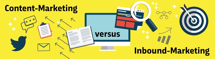 Content-Marketing vs. Inbound-Marketing