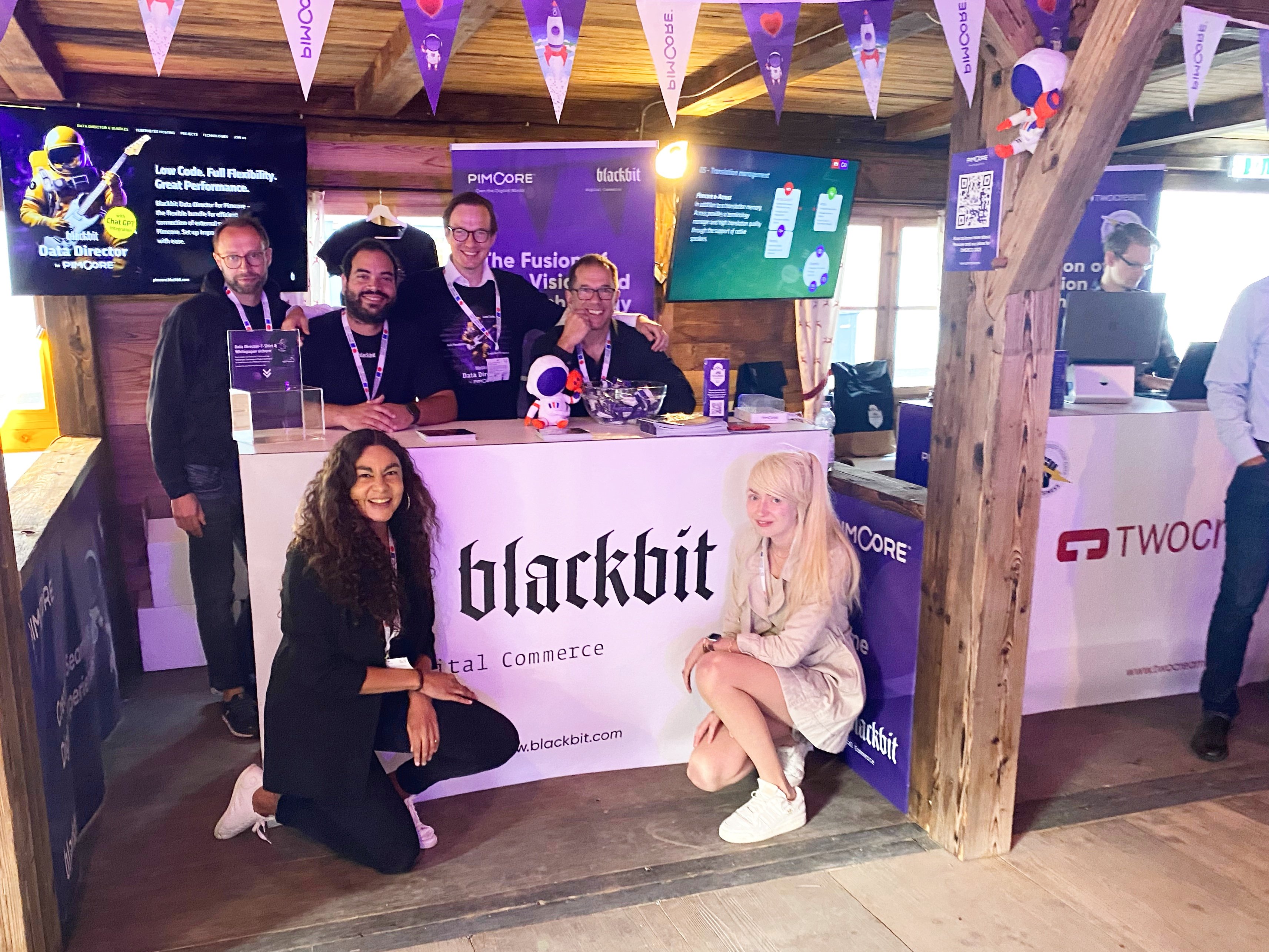 Pimcore Platin Partner Blackbit auf der DMEXCO