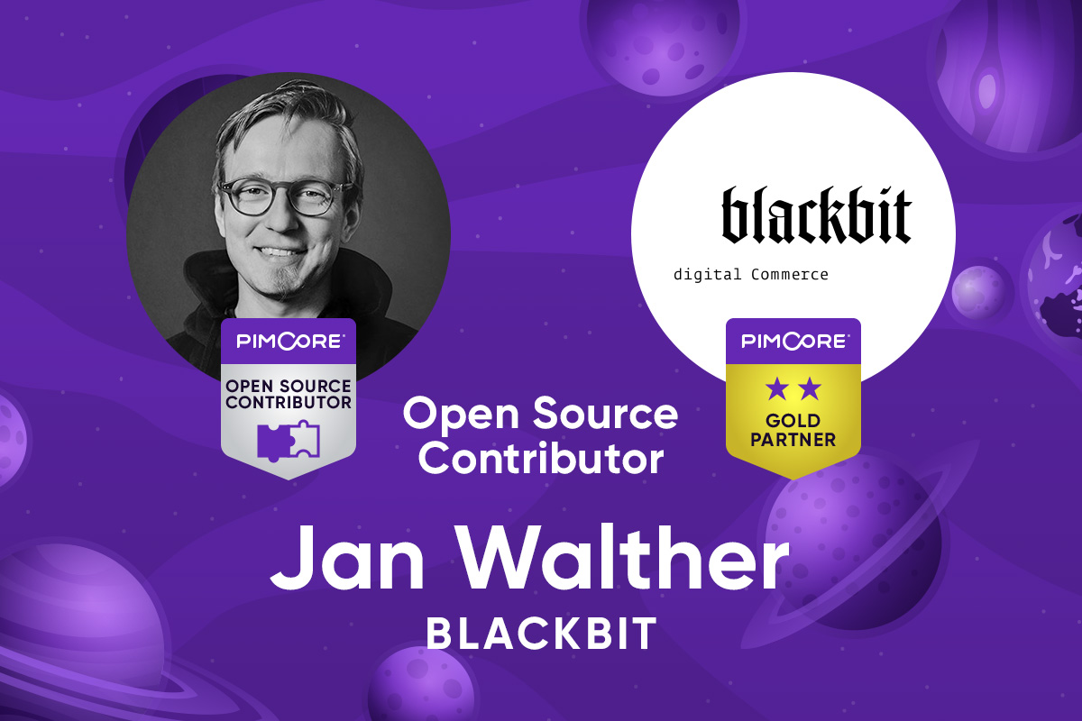 Blackbits Senior Developer Jan Walther is Pimcores Contributor of the Month