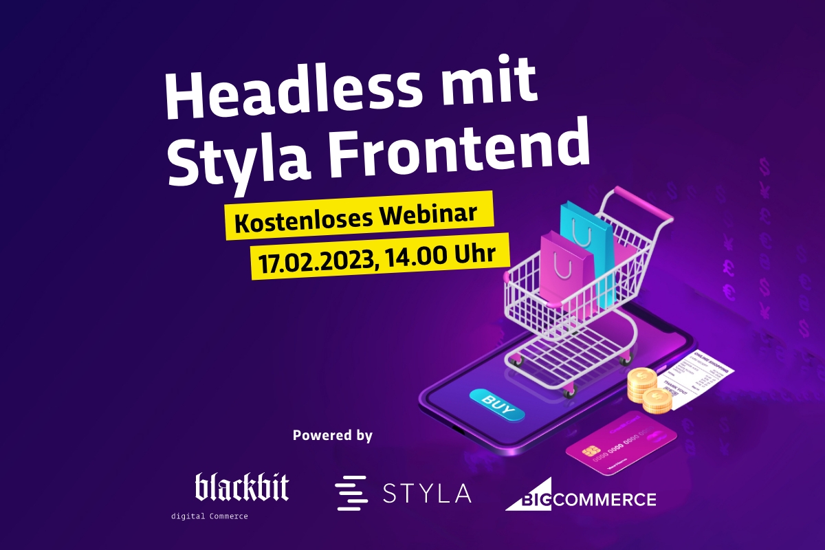 Free webinar: Headless with Styla Frontend - register for free!