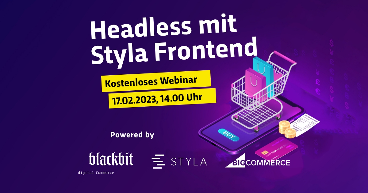 Free webinar: Headless with Styla Frontend - register for free!