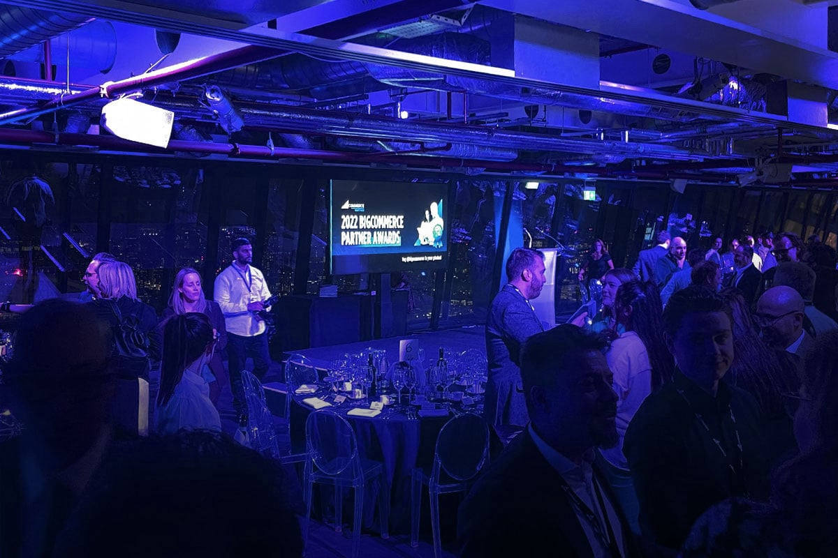 London Calling: Blackbit traf BigCommerce auf dem Partner-Kick-off 2023 in London.