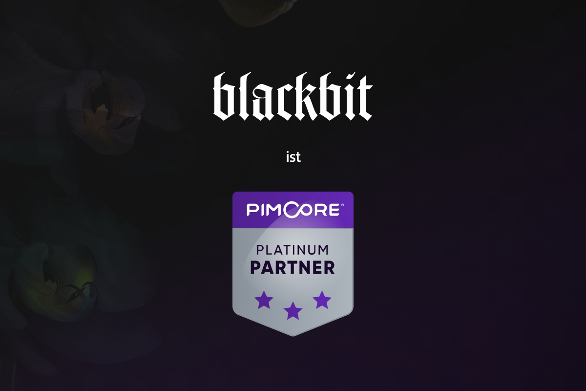 Blackbit ist Pimcore Platinum Partner und wichtiger Contributor für die Open-Source-Plattform.