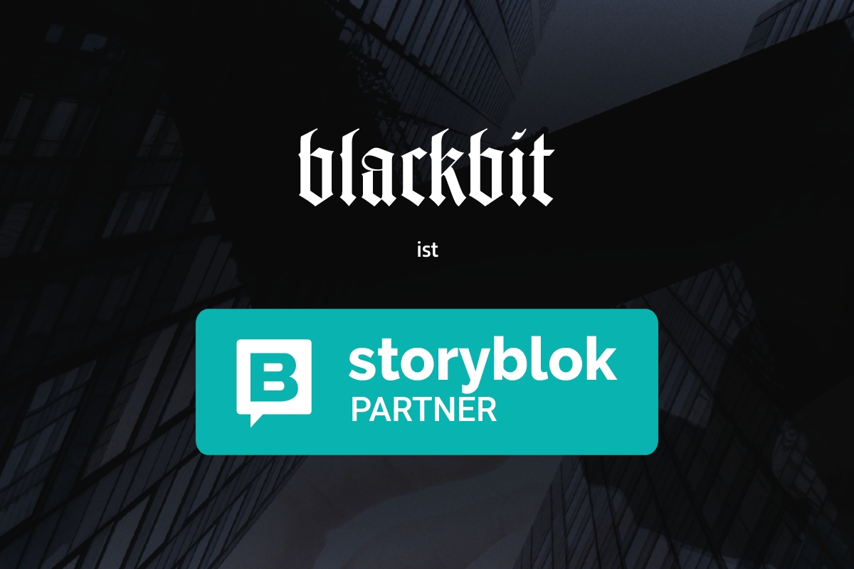 Blackbit erweitert sein Partner-Portfolio: Mit Storyblok bietet Blackbit ab sofort ein Headless CMS für höchste Ansprüche an Front- und Backend.