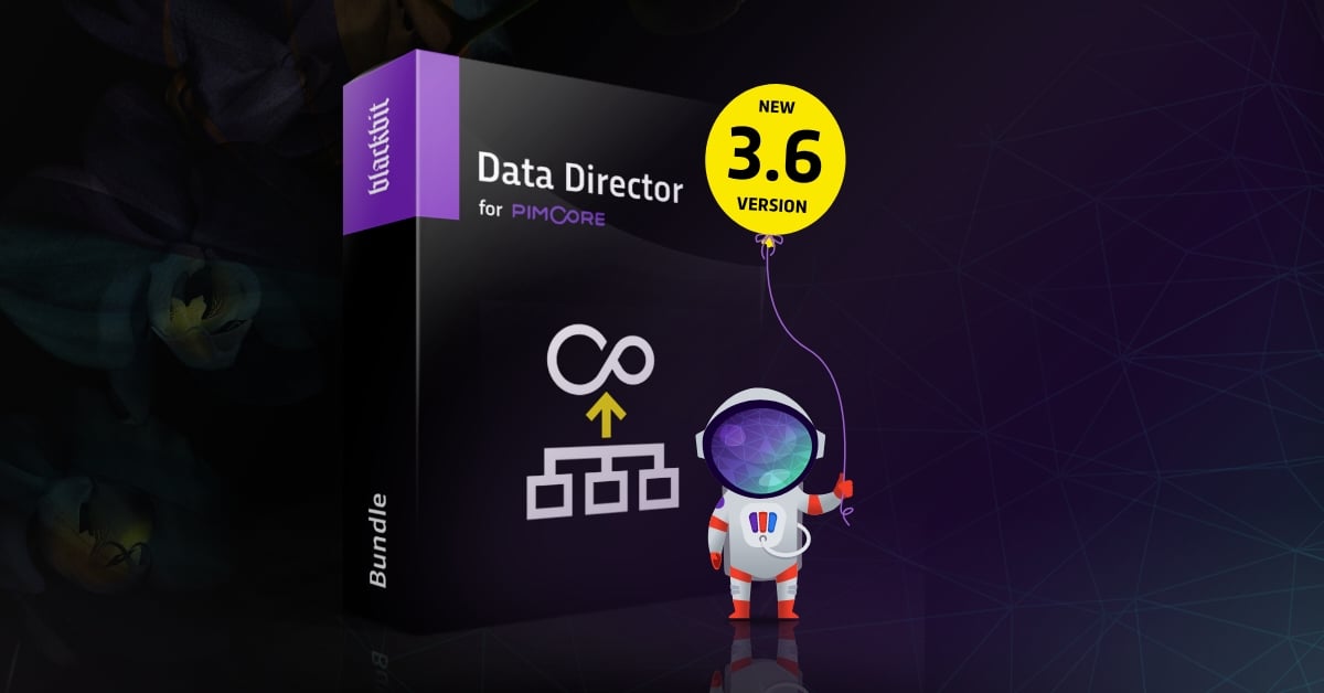 Pimcore Data Director version 3.6 comes with improved performance.