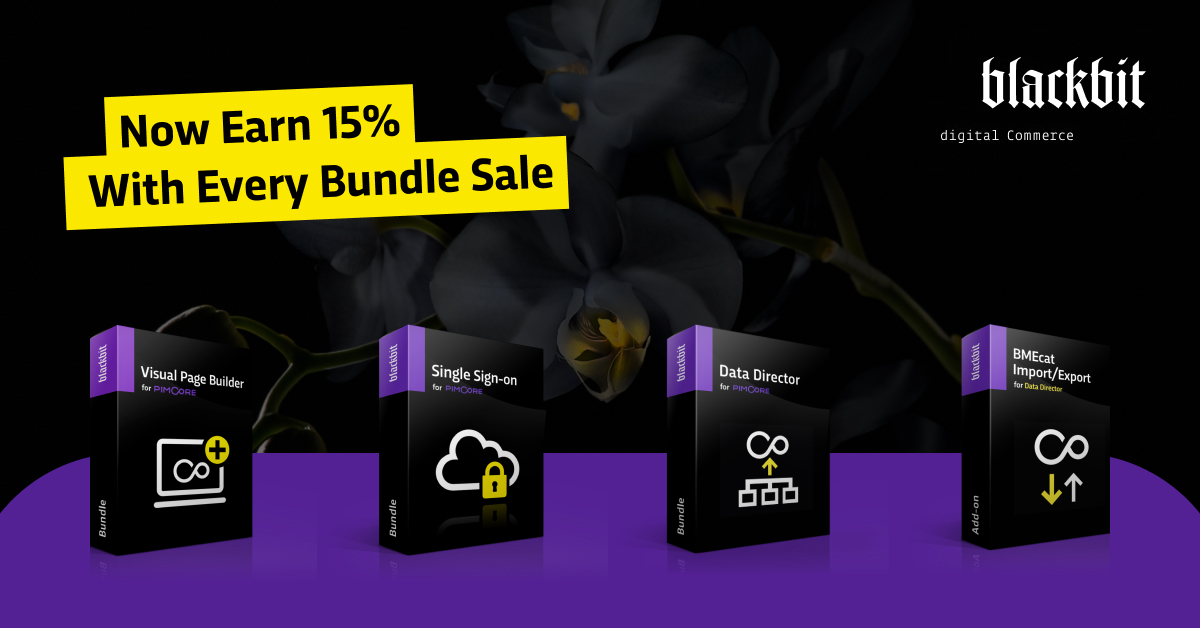 Пакет Blackbit у магазині Pimcore — зараз зі знижкою 15 %!