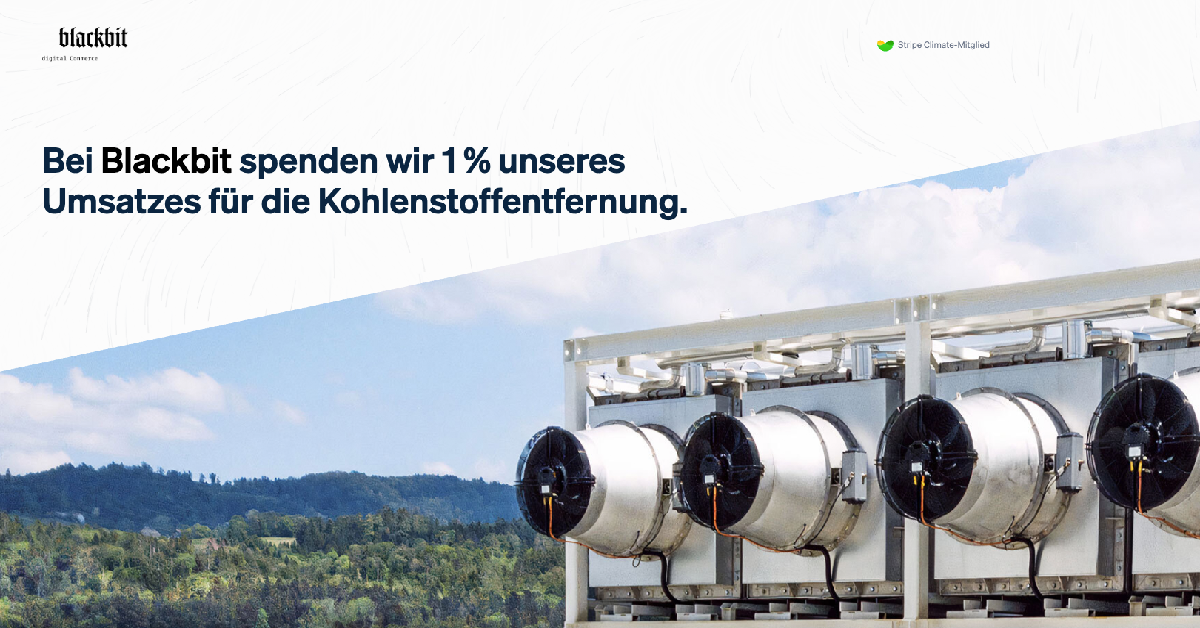 Image from the Stripe Climate Program website shows the words 